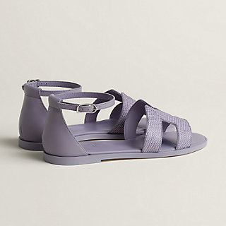 Santorini sandal - Purple | Hermès USA